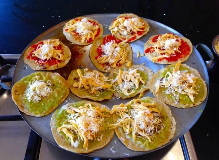 Antojitos en Puebla