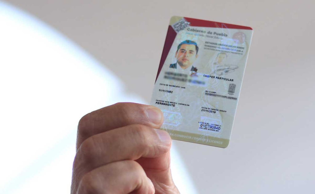 requisitos licencia de manejo Puebla 2025