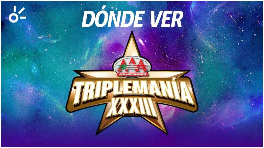 Hoy 16-ago-2025: mira Triplemanía XXXIII en vivo a las 19:00 h. Streaming gratis por YouTube o en vivo por HBO Max y Space; Azteca 7 dará versión diferida.